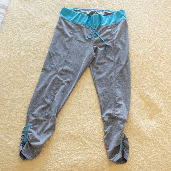 US POLO ASSOSIATION pant n top set / Aqua n Gray Size Med. - Picture 3 of 14